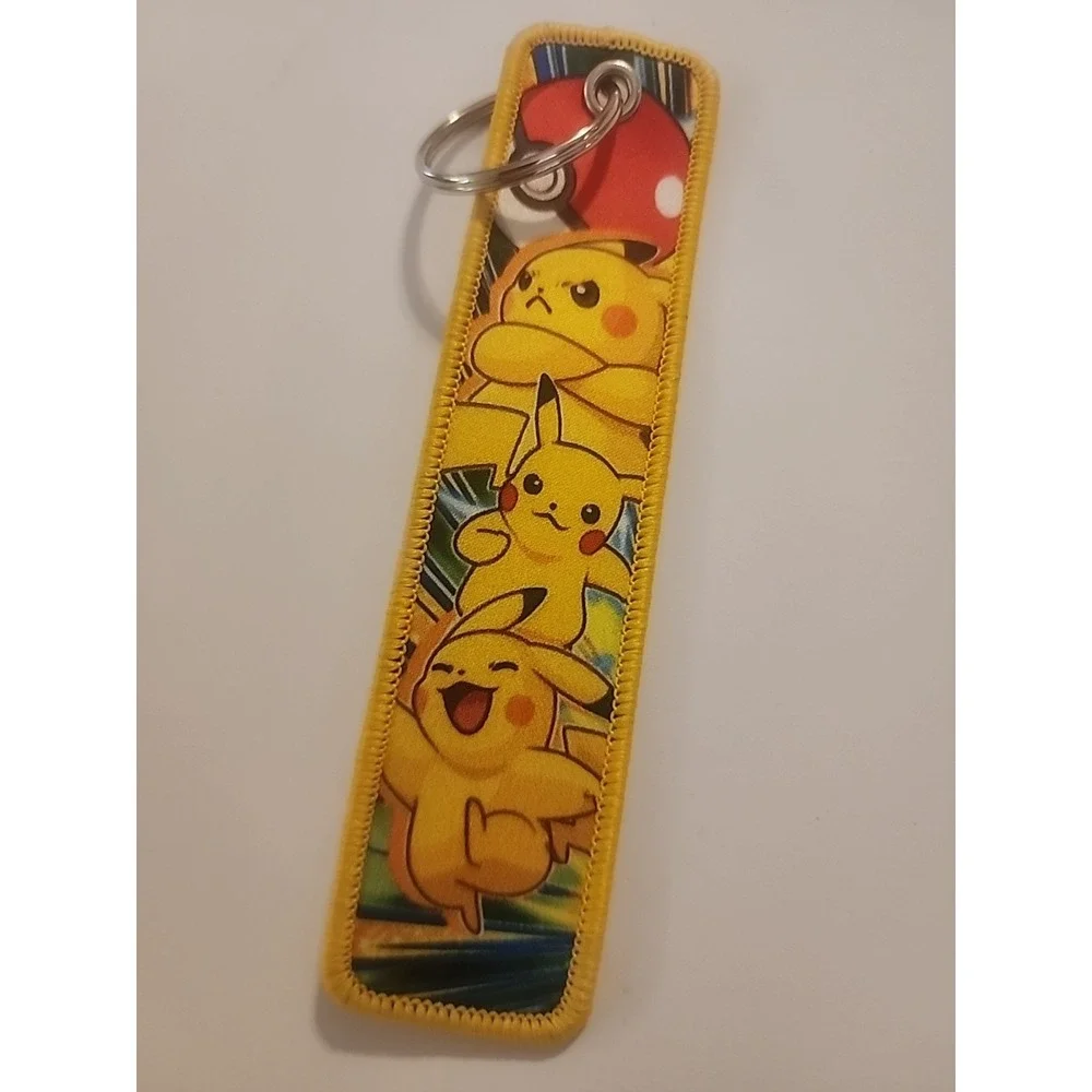 Pokemon 1 Piece Double Sided 5 Inch Pikachu Keychain